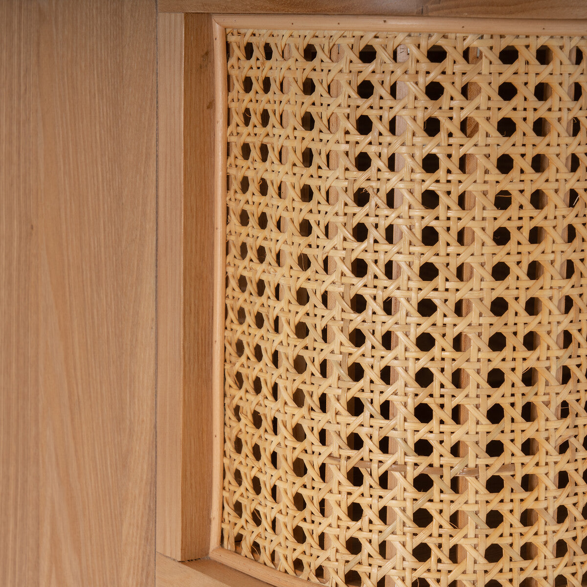 Intérieurs Natural Laora Cane Chest of 3 Drawers