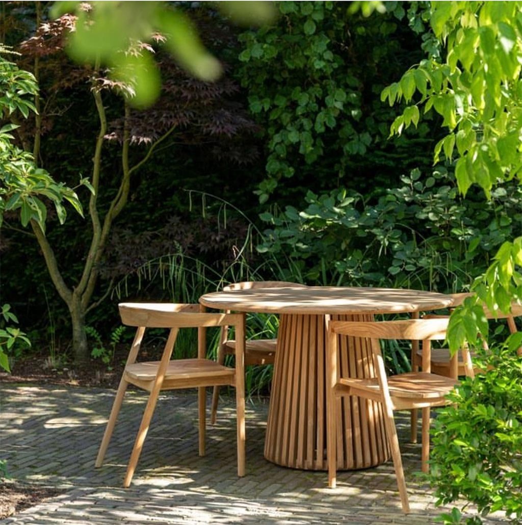 The Mediterranean Style Dining Chair Natural