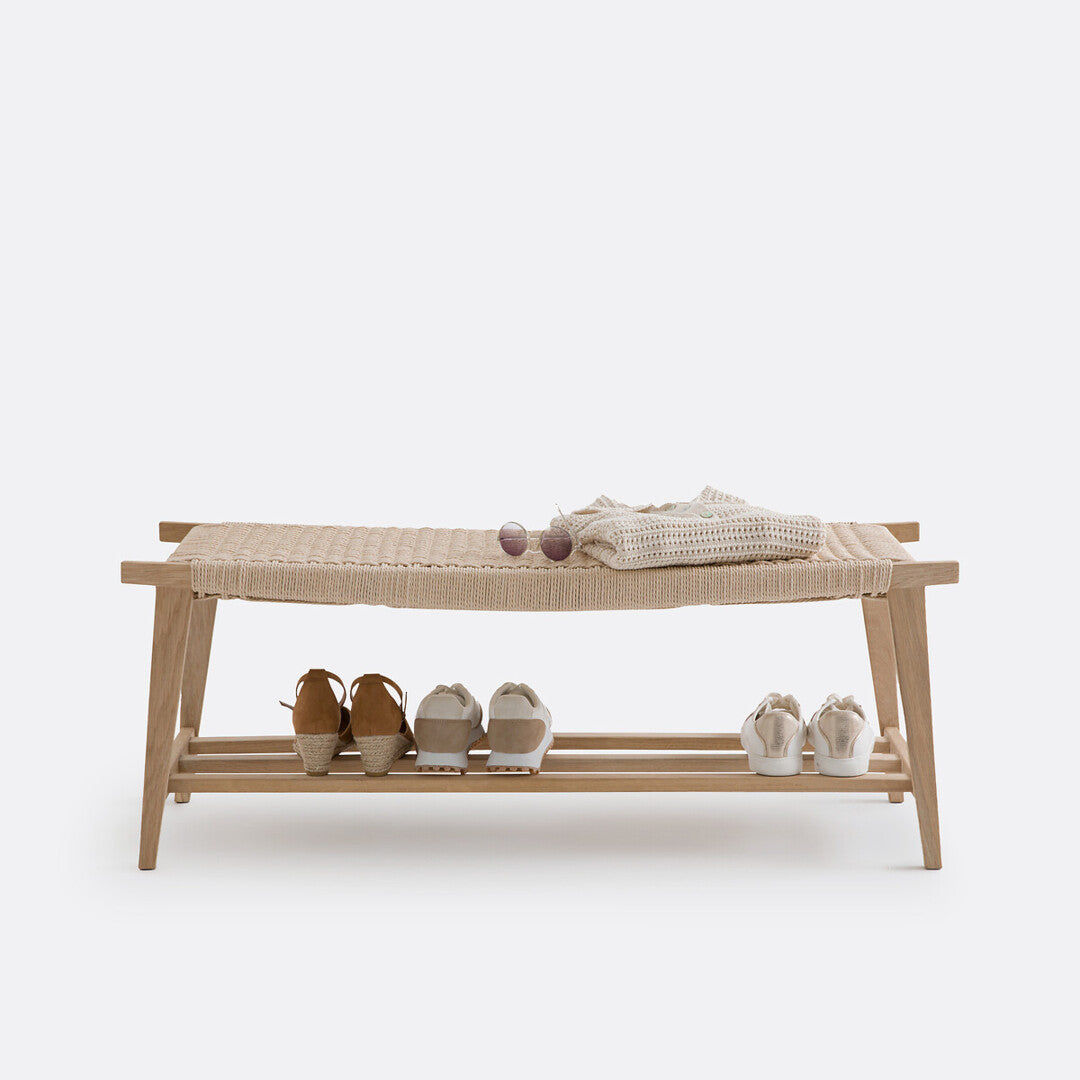 LA Redoute Kioto Solid Oak Bench