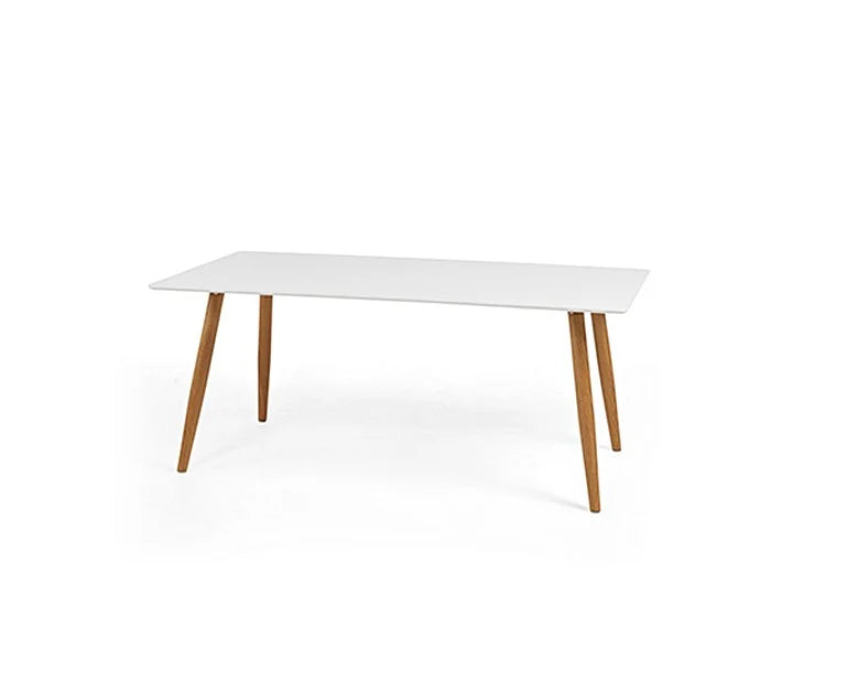 MALMO VALE MANSFIELD 180CM MATT WHITE TABLE