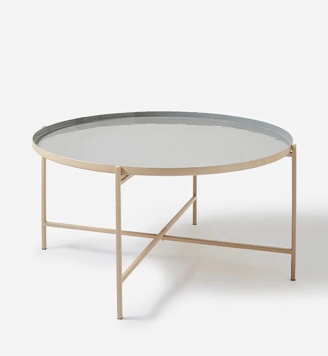 Zuri Grey Round Coffee Table