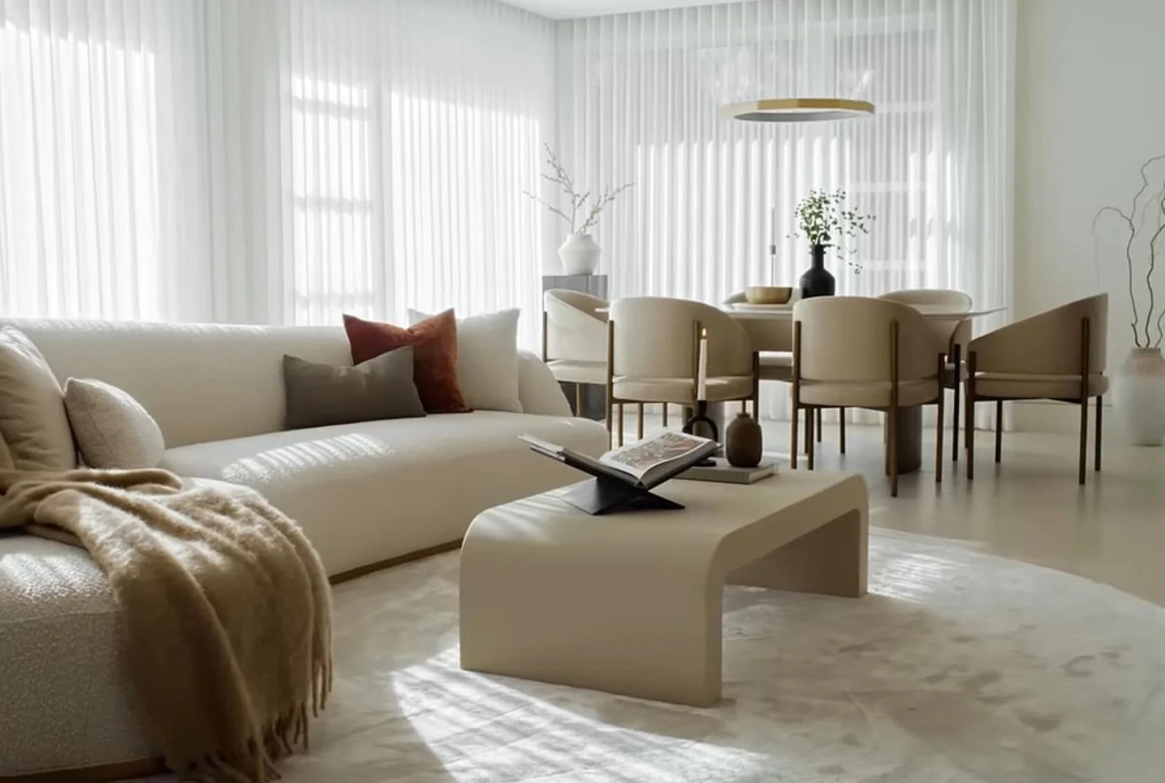 The Santorini Modern Coffee Table