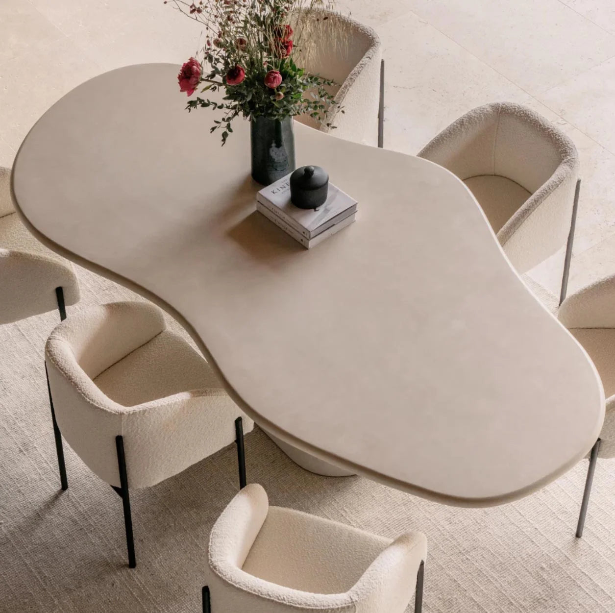 The Santorini Organic Dining Table - S