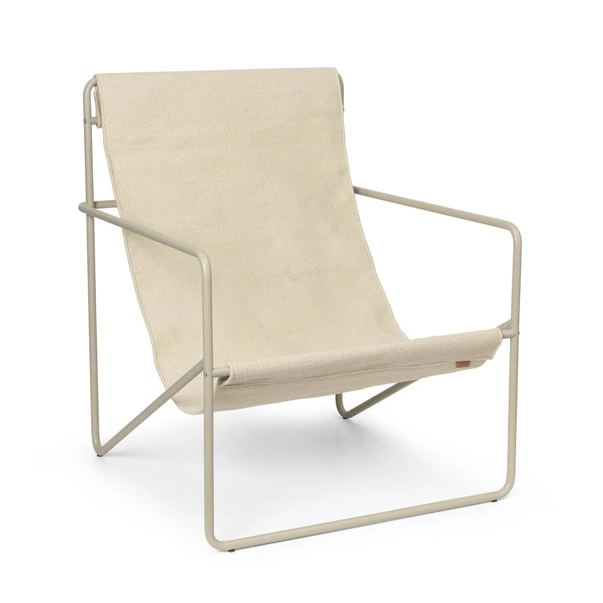 The Desert Lounge Chair white frame