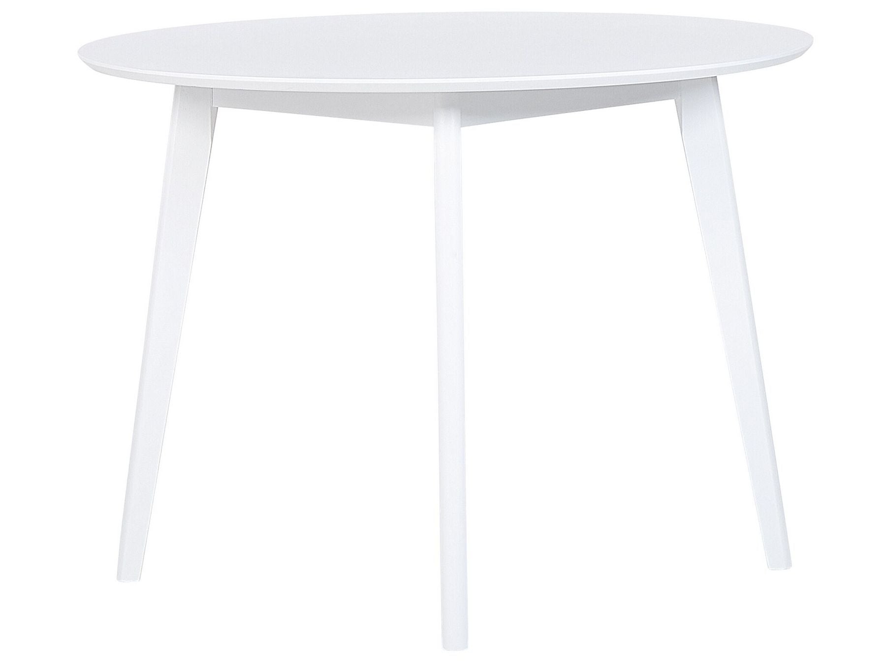 DINING TABLE 100CM WHITE ROXBY 