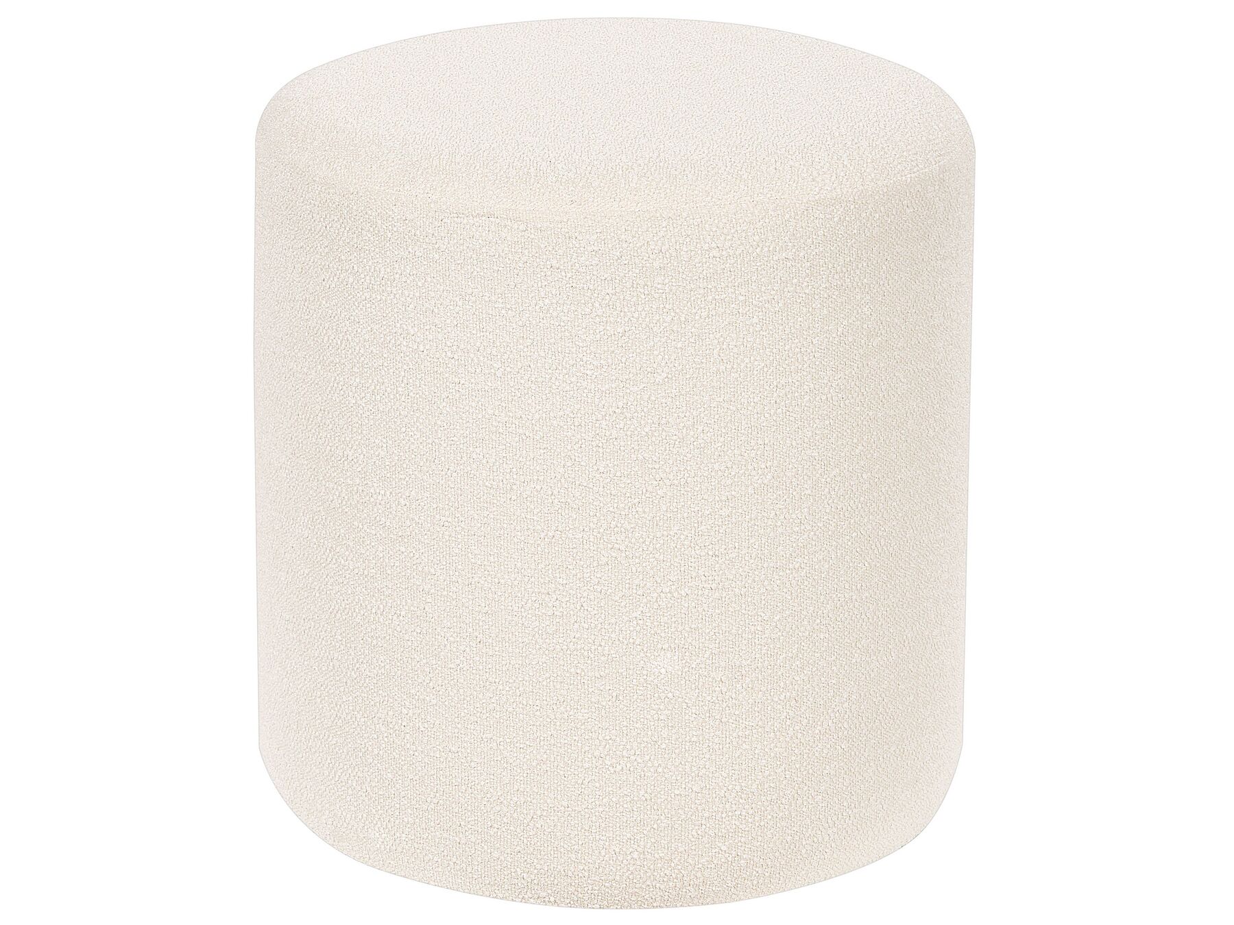 Boucle Pouffe White